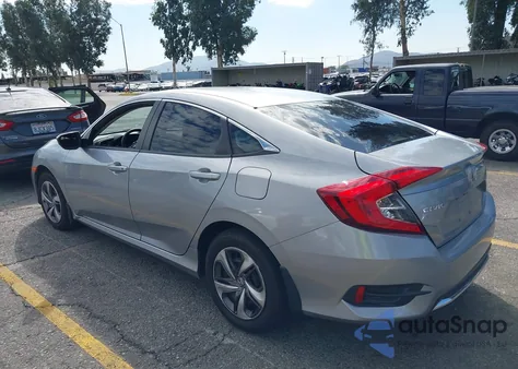 2020 Honda Civic Lx из США, поврежденный, VIN 2HGFC2F69LH536794
